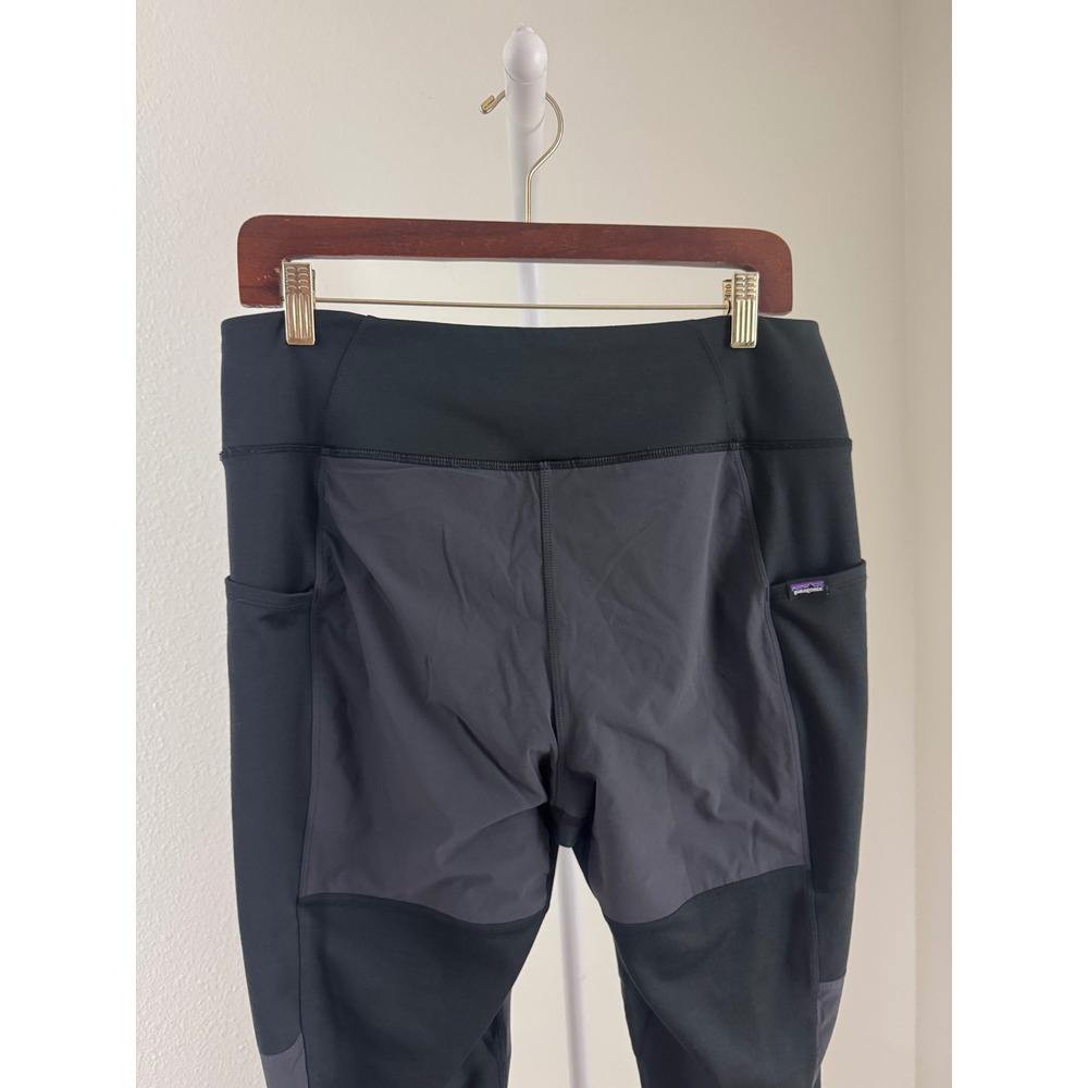 Patagonia Womens Pack Out‎ Hike Tights Black Grey Athletic Leggings - Picture 5 of 10